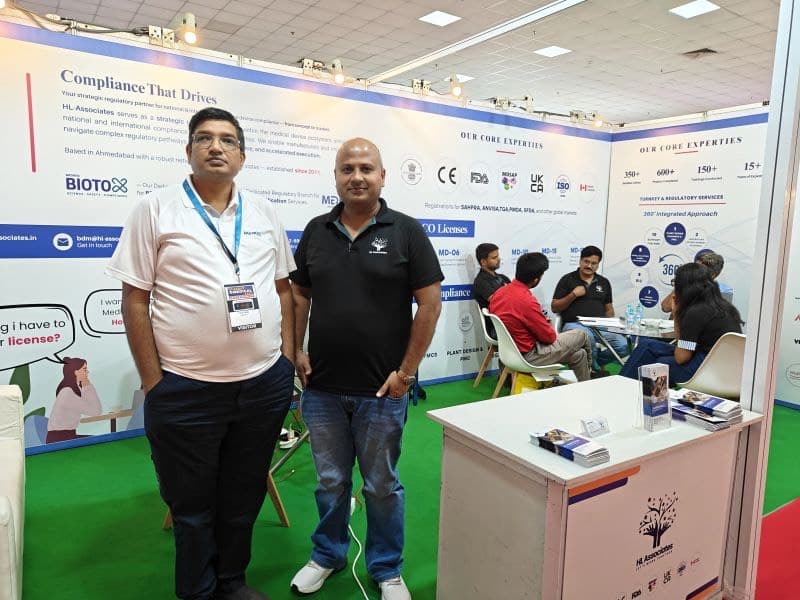 MedReg BioTox team at Gujarat Medical Expo 2026