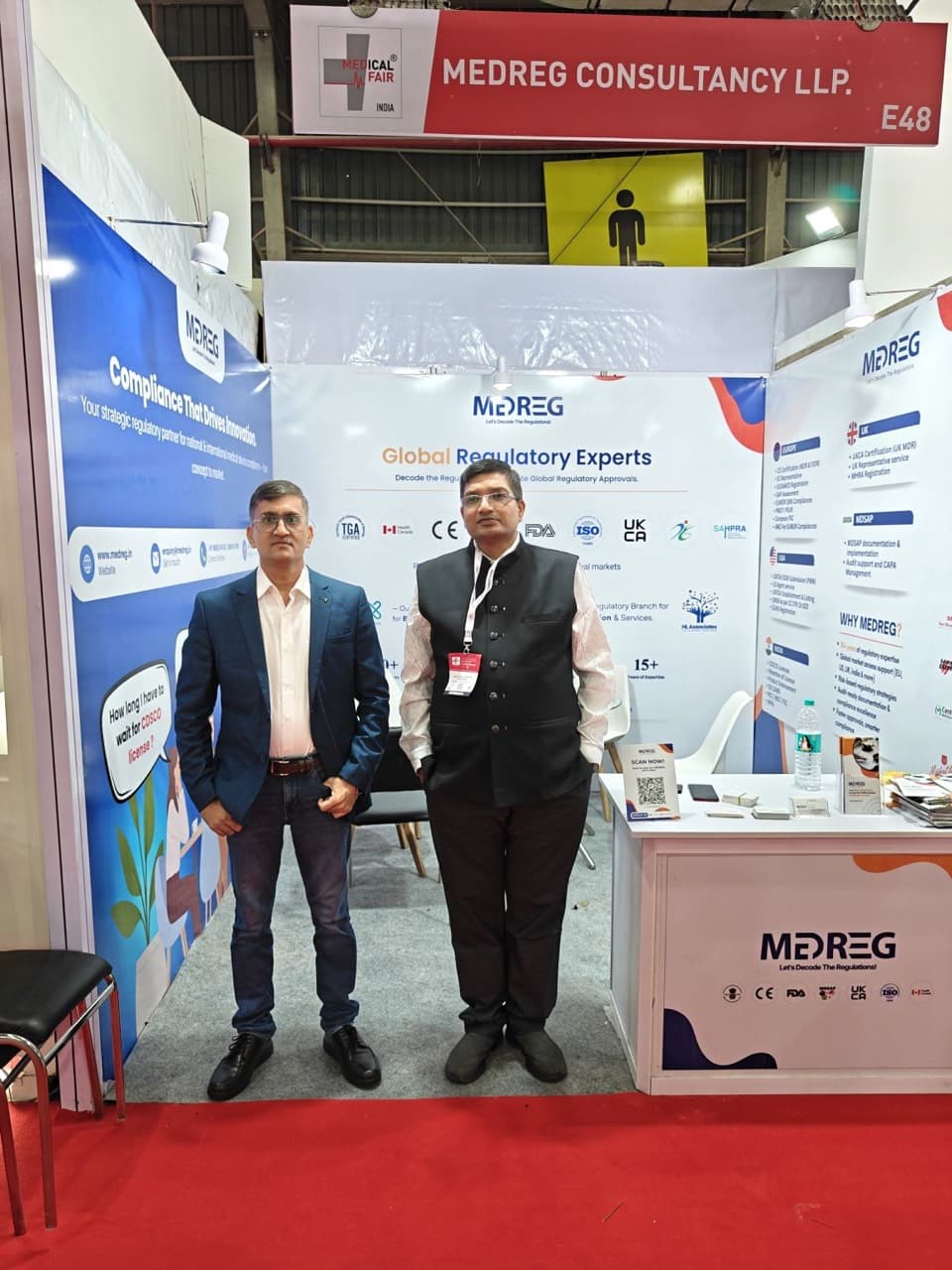 MedReg at Medical Fair India 2026, Booth E-48