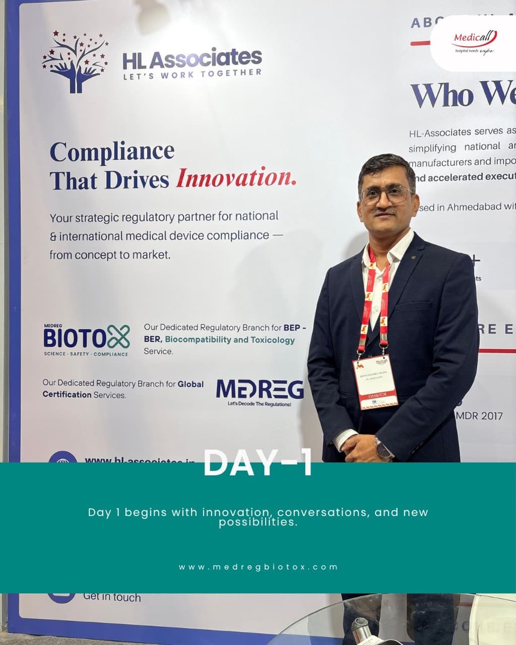 BIOTOX by MedReg booth at MEDICALL 2026