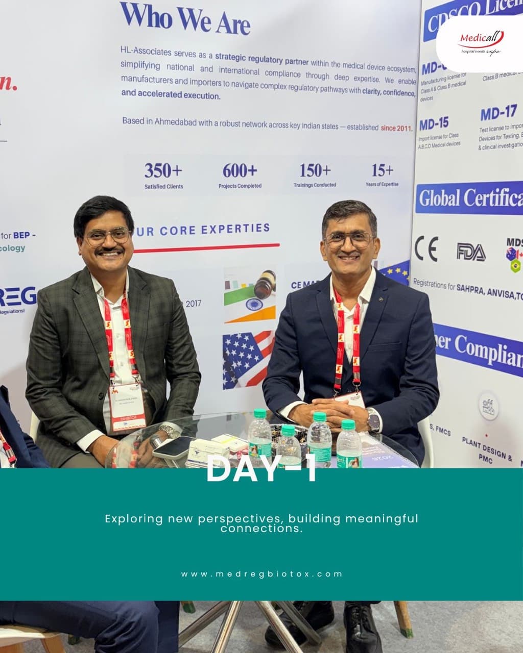 BIOTOX by MedReg booth at MEDICALL 2026