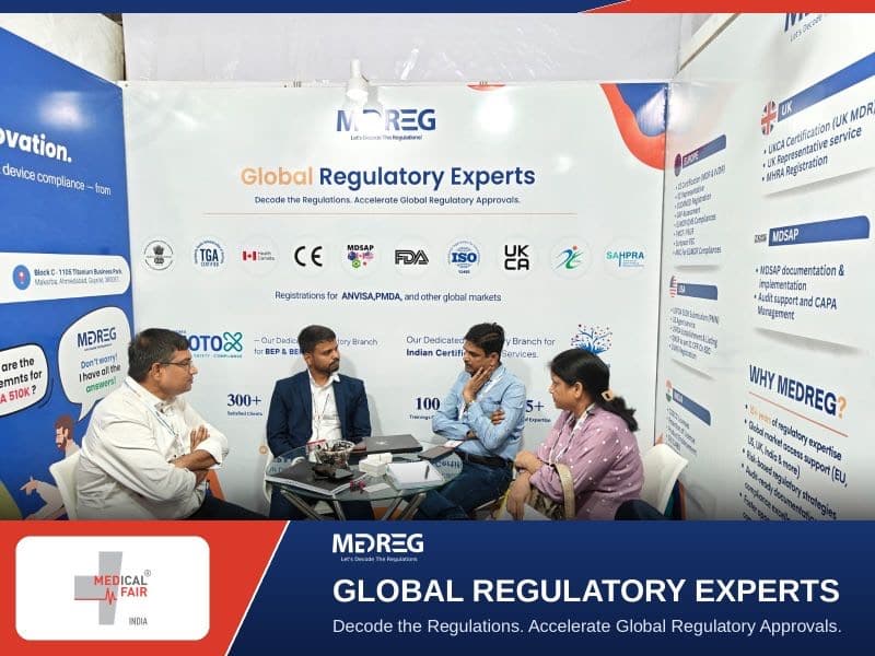 MedReg at Medical Fair India 2026, Booth E-48