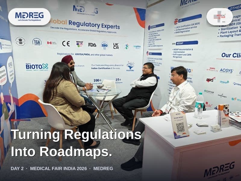 MedReg at Medical Fair India 2026, Booth E-48